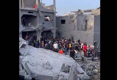 Разрушительный взрыв в лагере беженцев Магази в Газе - mignews.net - Израиль - Палестина