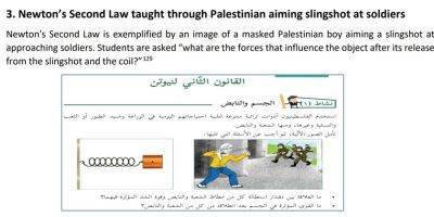 В школах под эгидой БАПОР даже законы Ньютона учат на примере стрельбы по израильтянам - detaly.co.il - Палестина