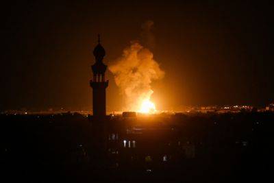 ЦАХАЛ наносит удары по подземным штабам ХАМАС в городе Газа - nashe.orbita.co.il - Газа - Газа