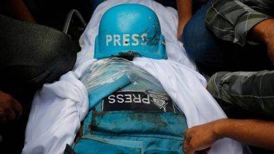 46 журналистов погибли в результате израильских обстрелов в Газе - obzor.lt - Израиль - Палестина