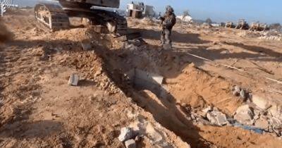Ави Иссахаров - 130 туннельных шахт: ЦАХАЛ показал, как уничтожает подземелья ХАМАС в Секторе Газа (видео) - focus.ua - Израиль - Украина - Хамас - Газа - Видео