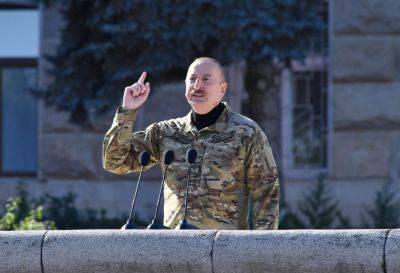 Ильхам Алиев - Алиев - Президент Ильхам Алиев: Если бы руководство Армении прислушалось к моим словам, то не было бы необходимости во Второй Карабахской войне - trend.az - Армения - Азербайджан - Президент - Ханкенди