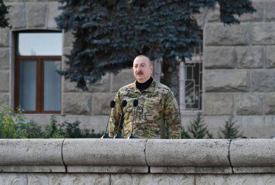 Ильхам Алиев - Алиев - Президент Ильхам Алиев: Нам не нужна новая война, мы добились того, чего хотели - trend.az - Армения - Азербайджан - Президент - Ханкенди