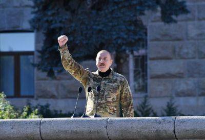 Ильхам Алиев - Алиев - Президент Ильхам Алиев: Пусть все знают, что строительство армии и после этого будет оставаться одним из наших приоритетов - trend.az - Азербайджан - Президент - Ханкенди - Из