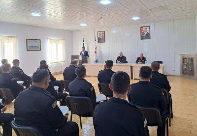 Гейдар Алиев - В военно-морском флоте состоялась встреча с представителями Госкомитета по делам религиозных организаций (ФОТО) - trend.az - Азербайджан