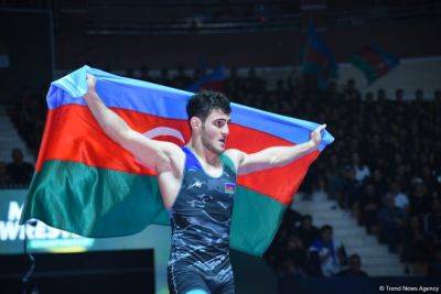 Азербайджанские борцы завоевали пять медалей на чемпионате мира (ФОТО) - trend.az - Азербайджан