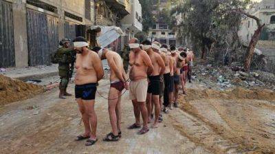 Фото палестинцев в трусах вызвали возмущение, ЦАХАЛ просят выдавать комбинезоны - vesty.co.il - Израиль - Фото