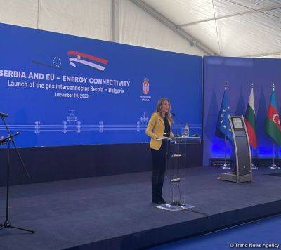 Ильхам Алиев - Дубравка Джедович Ханданович - Газовый интерконнектор Сербия-Болгария был давно запланированным проектом - trend.az - Сербия - Азербайджан - Болгария - Президент - Ниши