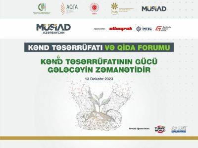Хикмет Гаджиев - Медиаплатформа TurkicWorld выбрана официальным медиа партнером продовольственного и сельскохозяйственного форума - trend.az - Турция - Стамбул - Азербайджан - Президент