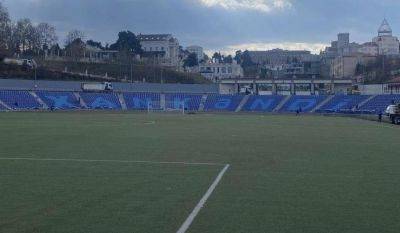 На трибуне стадиона в Ханкенди появилась надпись с названием города (ФОТО) - trend.az - Азербайджан - Фото