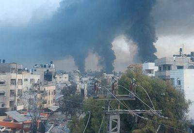 Сильный пожар в квартале Зейтун в Газе - mignews.net - Зейтун