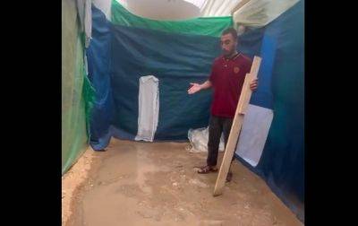 После шторма и дождей: лагеря беженцев в Газе утонули - mignews.net
