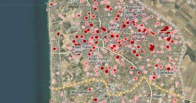 ООН по спутниковым снимкам оценила масштаб разрушений в секторе Газа - dialog.tj - Израиль - Палестина