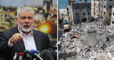 Исмаил Хания - Война в Израиле – ХАМАС заявил, что послевоенная Газа без них является заблуждением – операция Израиля в секторе Газа - obozrevatel.com - Израиль - Палестина - Иерусалим