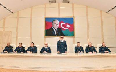 В ГПС состоялось совещание по итогам служебно-боевой деятельности - trend.az - Азербайджан