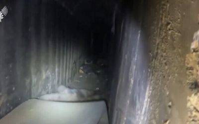 ЦАХАЛ опубликовал кадры ликвидации боевиков ХАМАС в одном из главных туннелей Газы - nashe.orbita.co.il - Из