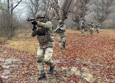 С подразделениями коммандос проведены специально-тактические учения (ВИДЕО) - trend.az - Азербайджан