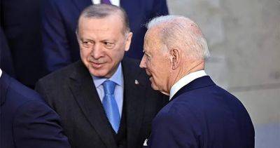 Джон Байден - Реджеп Тайип Эрдоган - Эрдоган призвал Байдена вмешаться в ситуацию с целью урегулирования в Газе - dialog.tj - Израиль - Сша - Турция - Президент