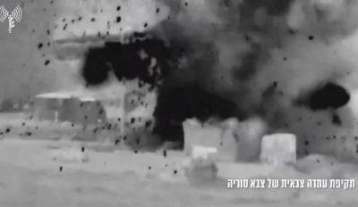 ЦАХАЛ артиллерийским огнем уничтожил позиции сирийской армии - mignews.net - Израиль - Сирия