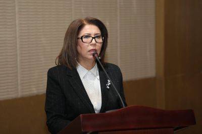 Бахар Мурадова - Бахар Мурадова представила отчет в парламент Азербайджана - trend.az - Азербайджан - Товузск - Аранск
