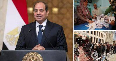 Абдель Фаттах - Выборы президента Египта – Абдель Фаттах ас-Сиси набрал 89,6% голосов и в третий раз стал президентом Египта - obozrevatel.com - Израиль - Египет - Президент