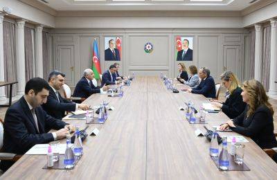 Али Асадов - Али Асадов встретился с делегацией Международной финансовой корпорации - trend.az - Азербайджан - Баку