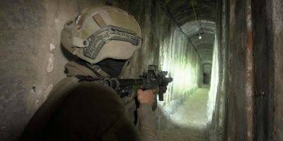 R.Caivano - Спецназ ЦАХАЛа действует в туннелях ХАМАСа (видео) - detaly.co.il - Израиль - Хамас - Газа