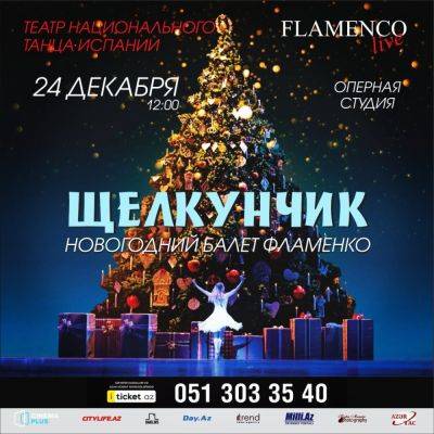 В Баку покажут представление "ЩЕЛКУНЧИК. Новогодний балет фламенко" - trend.az - Испания - Баку