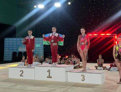 Юные азербайджанские гимнастки завоевали шесть золотых медалей на международном турнире в Лондоне (ФОТО) - trend.az - Лондон