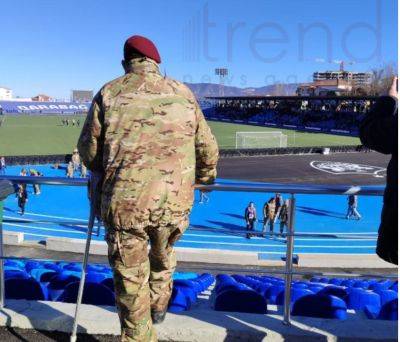 Фото дня со стадиона в городе Ханкенди - trend.az - Азербайджан - Ханкенди