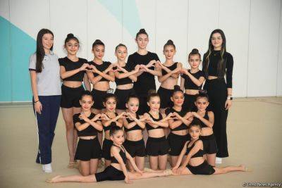 Юные гимнастки из Абшерона и Агдаша участвуют в учебно-тренировочных сборах в Национальной арене гимнастики в Баку (ФОТО) - trend.az - Азербайджан - Из