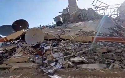 ВВС Израиля уничтожили здание телеканала ХАМАС в Газе - nashe.orbita.co.il - Израиль - Газа