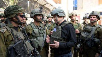 Биньямин Нетаниягу - Амир Барам - Нетаниягу посетил Газу: "Война до победного конца" - vesty.co.il - Израиль