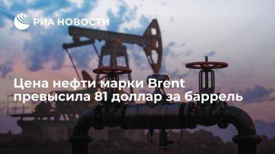 Цена нефти марки Brent впервые с 1 декабря превысила 81 доллар за баррель - smartmoney.one - Израиль - Россия - Йемен