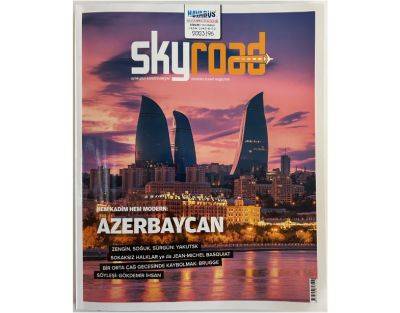 Последний в этом году выпуск турецкого журнала SkyRoad посвящен Азербайджану (ФОТО) - trend.az - Турция - Азербайджан - Баку - Шуша