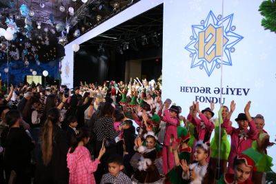 Гейдар Алиев - Фонд Гейдара Алиева организовал праздничное торжество для детей (ФОТО) - trend.az