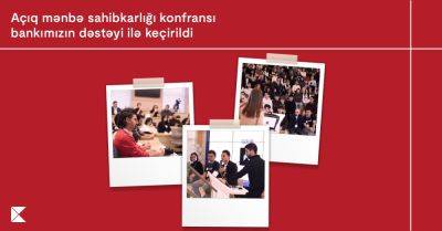 При спонсорстве Kapital Bank была организована конференция по инжинирингу и предпринимательству - trend.az - Азербайджан