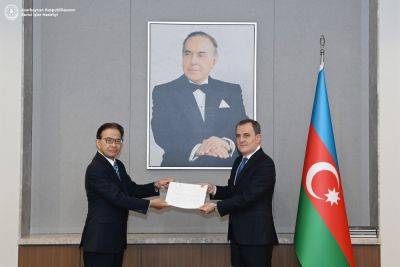 Джейхун Байрамов - Джейхун Байрамов обсудил региональную ситуацию с новым послом Японии - trend.az - Япония - Армения - Азербайджан
