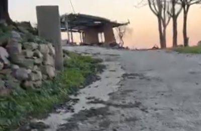 Последствия удара "Хизбаллы" по церкви в Галилее засняли на видео - mignews.net - Ливан - Греция - деревня Икрит