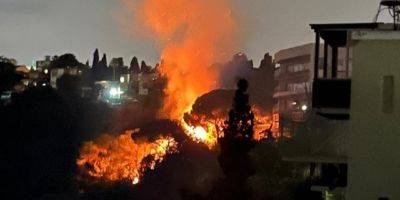 Крупный пожар вспыхнул в районе больницы «Кармель» в Хайфе - detaly.co.il - Израиль - Хайфа