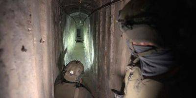 WSJ: ЦАХАЛ смонтировал мощную систему насосов, чтобы затопить тоннели в секторе Газа - detaly.co.il - Израиль - Сша - Хамас