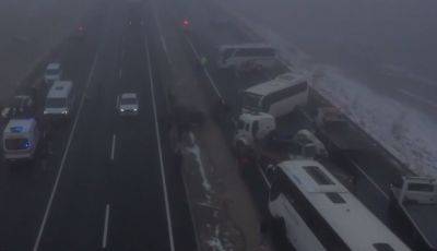 В Турции произошло масштабное ДТП из-за густого тумана - mignews.net - Турция - Из