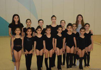Юные гимнастки из Кюрдамира и Ширвана участвуют в учебно-тренировочных сборах в Национальной арене гимнастики в Баку (ФОТО) - trend.az - Из