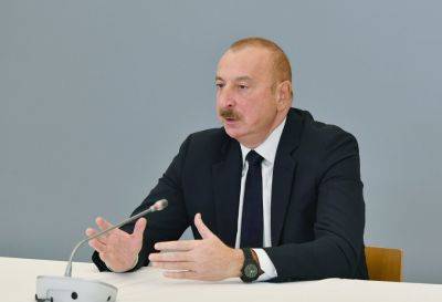 Ильхам Алиев - Азербайджан - Алиев - Президент Ильхам Алиев: Азербайджан и Грузия являются близкими партнерами - trend.az - Евросоюз - Азербайджан - Грузия - Президент