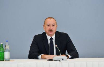 Ильхам Алиев - Алиев - Президент Ильхам Алиев: Мы уже установили в регионе мир - trend.az - Азербайджан - Президент