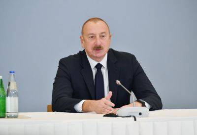 Ильхам Алиев - Алиев - Президент Ильхам Алиев: Некоторые члены Европарламента ведут себя как маньяки - trend.az - Евросоюз - Президент