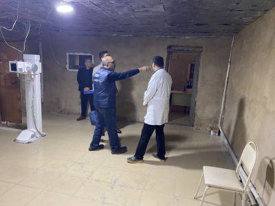 В центральной больнице Гаджигабула прекращена работа рентген-кабинета (ФОТО) - trend.az - Азербайджан - Баку - район Гаджигабульский - район Хазарский, Баку