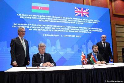 Азербайджан - Азербайджан и Великобритания подписали соглашение о партнерстве и сотрудничестве - trend.az - Англия - Азербайджан