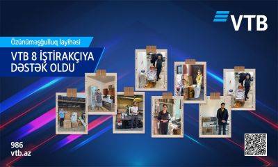 Азербайджан - ВТБ (Азербайджан) помог самозанятым открыть свой бизнес - trend.az - Азербайджан