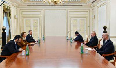 Ильхам Алиев - Алиев - Президент Ильхам Алиев принял генерального секретаря Совета Европы (ФОТО) - trend.az - Азербайджан - Президент - Европы